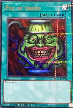 Pot of Greed (V.1 - Ultra Parallel Rare)