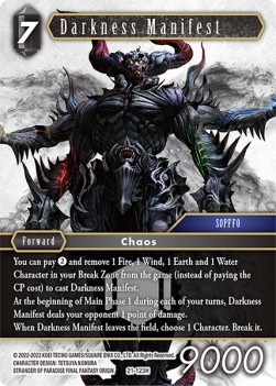 Darkness Manifest (21-123)