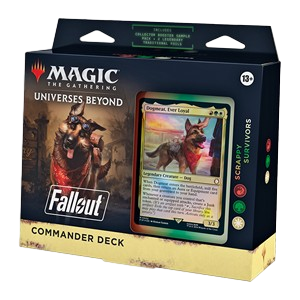 Universes Beyond: Fallout: "Scrappy Survivors" Commander Deck