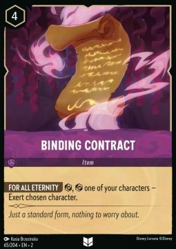 Binding Contract