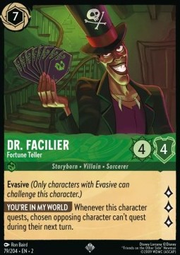 Dr. Facilier - Fortune Teller