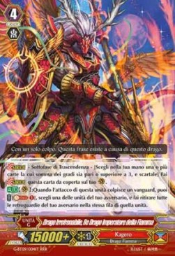 Flame Emperor Dragon King, Irresist Dragon [G Format] (V.1 - Triple Rare)