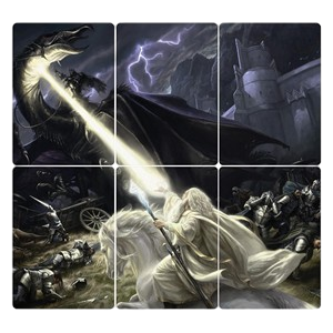 The Lord of the Rings: Tales of Middle-earth Holiday Release: "Gandalf in Pelennor Fields" Scene Art Cards Set