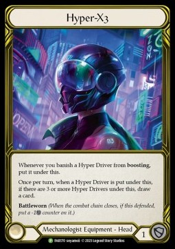 Hyper-X3 (Cold Foil Golden)