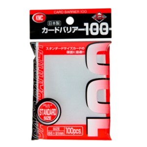 100 KMC Standard Card Barrier Sleeves