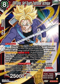 SS Trunks, Self-Taught Traditional Technique (V.1 - Super Rare)