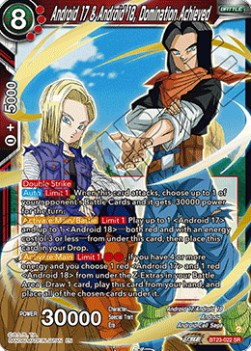 Android 17 & Android 18, Domination Achieved (V.1 - Super Rare)