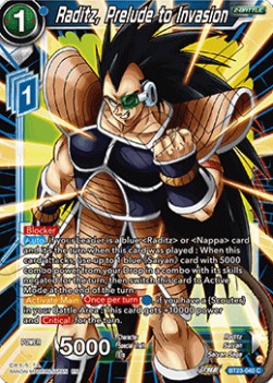 Raditz, Prelude to Invasion