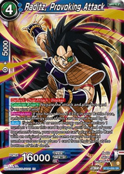 Raditz, Provoking Attack (V.1 - Super Rare)