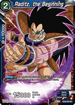 Raditz, the Beginning