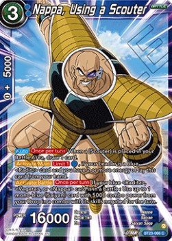 Nappa, Using a Scouter