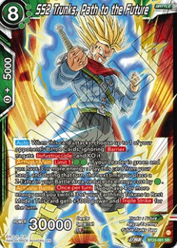 SS2 Trunks, Path to the Future (V.1 - Super Rare)