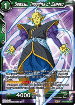 Gowasu, Thoughts of Zamasu