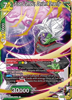 Fused Zamasu, Deviant Tenacity (V.1 - Super Rare)