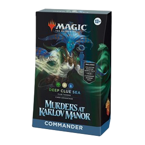 Commander: Murders at Karlov Manor: "Deep Clue Sea" Commander Deck