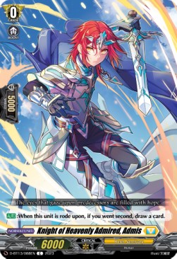 Knight of Heavenly Admired, Admis [D-Format]