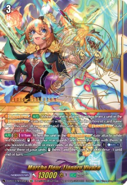 Marche Fleur, Lianorn Vivace [D-Format] (V.3 - Secret Rare)