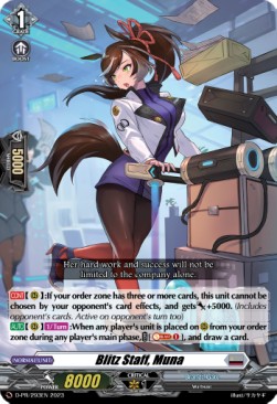 Blitz Staff, Muna [D-Format] (V.1 - Promo)