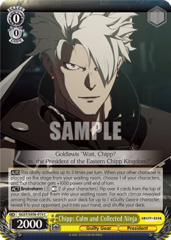 Chipp: Calm and Collected Ninja