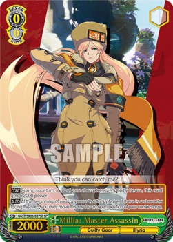 Millia: Master Assassin (V.2 - Special Rare)