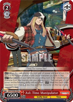 Axl: Time Manipulator (V.1 - Rare)