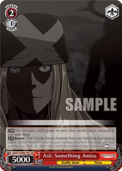 Axl: Something Amiss (V.1 - Trial Deck)