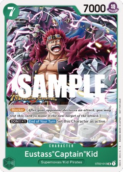 Eustass"Captain"Kid (ST02-013) (V.1)