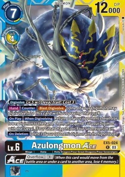 Azulongmon Ace (EX5-024) (V.1)