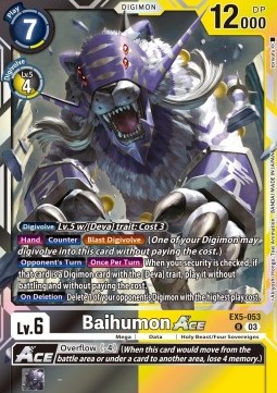 Baihumon Ace (EX5-053) (V.1)