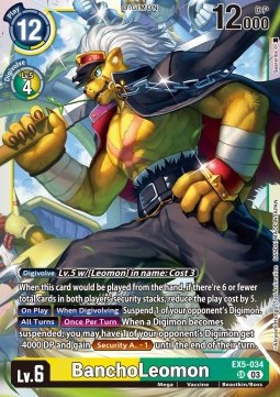 BanchoLeomon (EX5-034) (V.1)