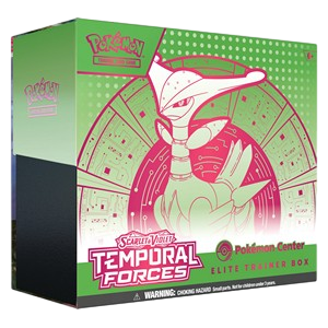 Temporal Forces Iron Leaves Pokémon Center Elite Trainer Box