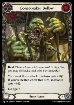 Bonebreaker Bellow (Yellow) (Regular)