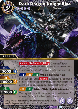 Dark Dragon Knight Rixa (V.1 - X Rare)