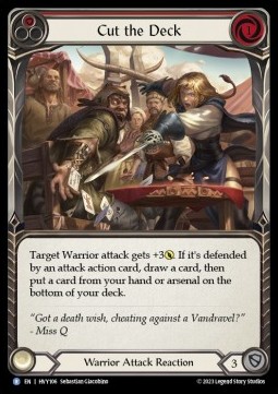 Cut the Deck (Red) (Regular)