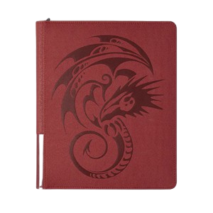 Dragon Shield: Card Codex Zipster 9-Pocket Binder (Blood Red)