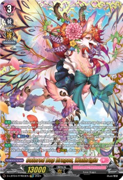 Colored Bop Dragon, Walbrigia [D-Format] (V.2 - Double Frame Rare)