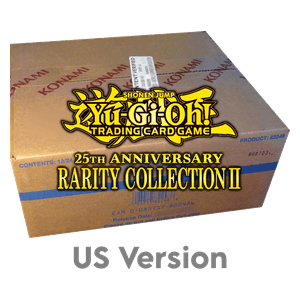 25th Anniversary Rarity Collection II Case (US Version - 12 Booster Boxes with 18 Packs)