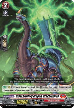 Blast Artillery Dragon, Brachioforce [D-Format] (V.1 - Promo)