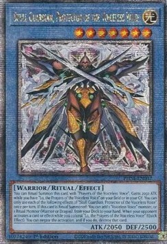 Skull Guardian, Protector of the Voiceless Voice (V.2 - Quarter Century Secret Rare)