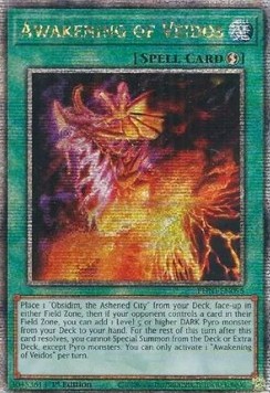 Awakening of Veidos (V.2 - Quarter Century Secret Rare)