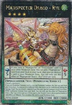 Majespecter Draco - Ryu (V.2 - Quarter Century Secret Rare)