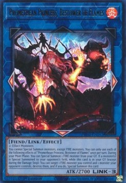 Promethean Princess, Bestower of Flames (V.1 - Ultra Rare)