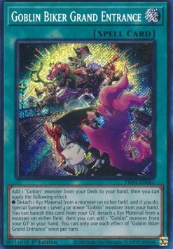 Goblin Biker Grand Entrance (V.1 - Secret Rare)