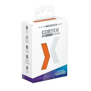 100 Ultimate Guard Cortex Matte Sleeves (Orange)