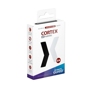 60 Small Ultimate Guard Cortex Sleeves (Black)