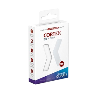 60 Small Ultimate Guard Cortex Sleeves (White)