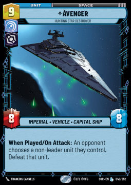 Avenger, Hunting Star Destroyer