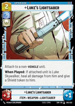 Luke's Lightsaber