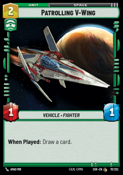 Patrolling V-Wing