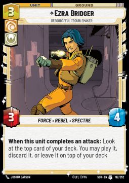 Ezra Bridger, Resourceful Troublemaker